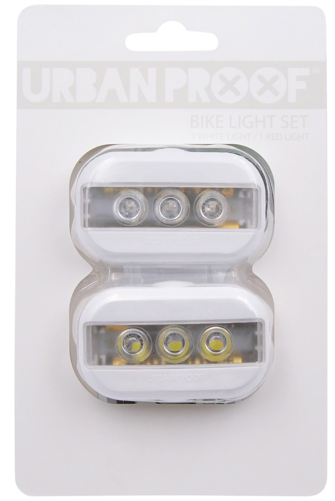 UrbanProof clip lamp set Wit