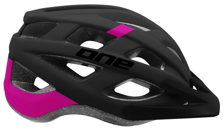 One helm mtb fun black/purple