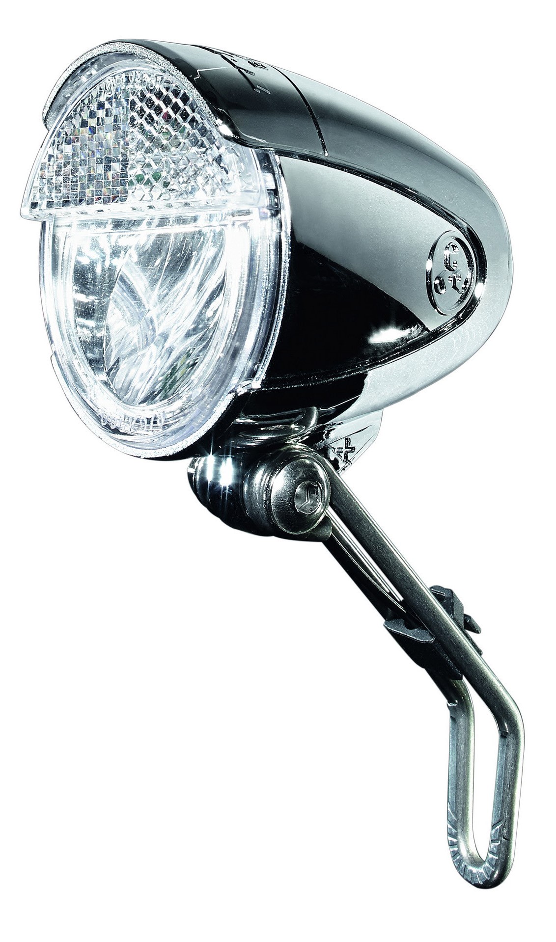 Trelock LS 583 Bike-i Retro koplamp zwart