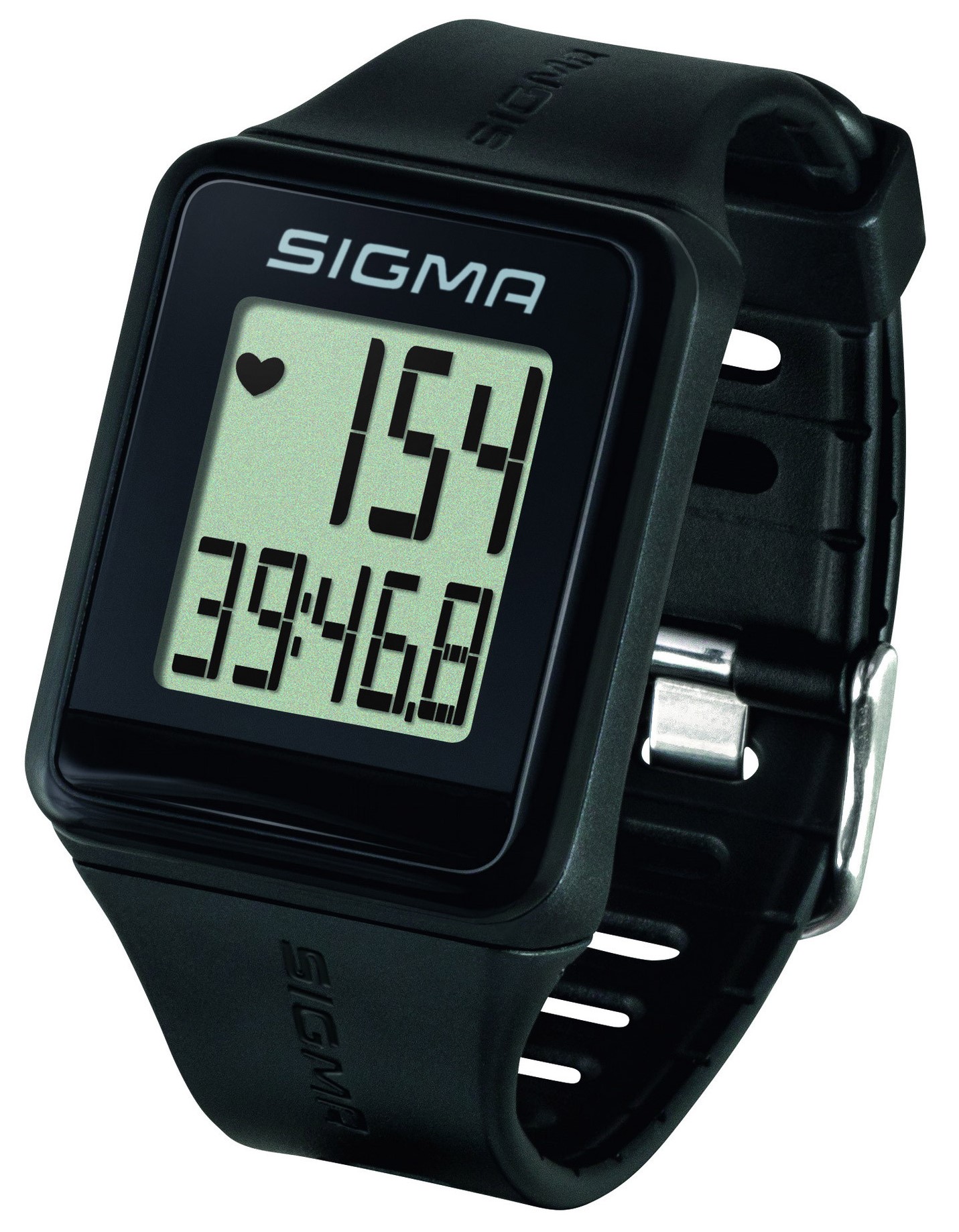 Sigma iD.GO Black Sporthorloge 24500