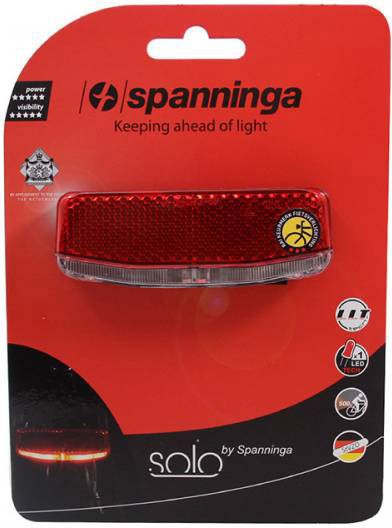 Spanninga achterlicht 50+80mm Solo XE E-bike 6-36VDC