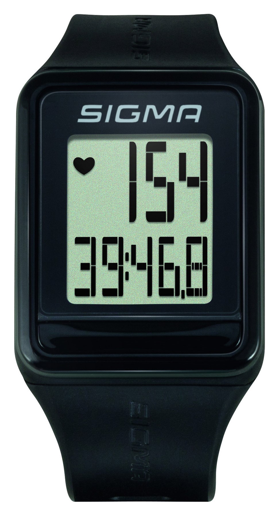 Sigma iD.GO Black Sporthorloge 24500