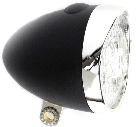 IKZI-Light Retro batt. LED koplamp zwart 1434302