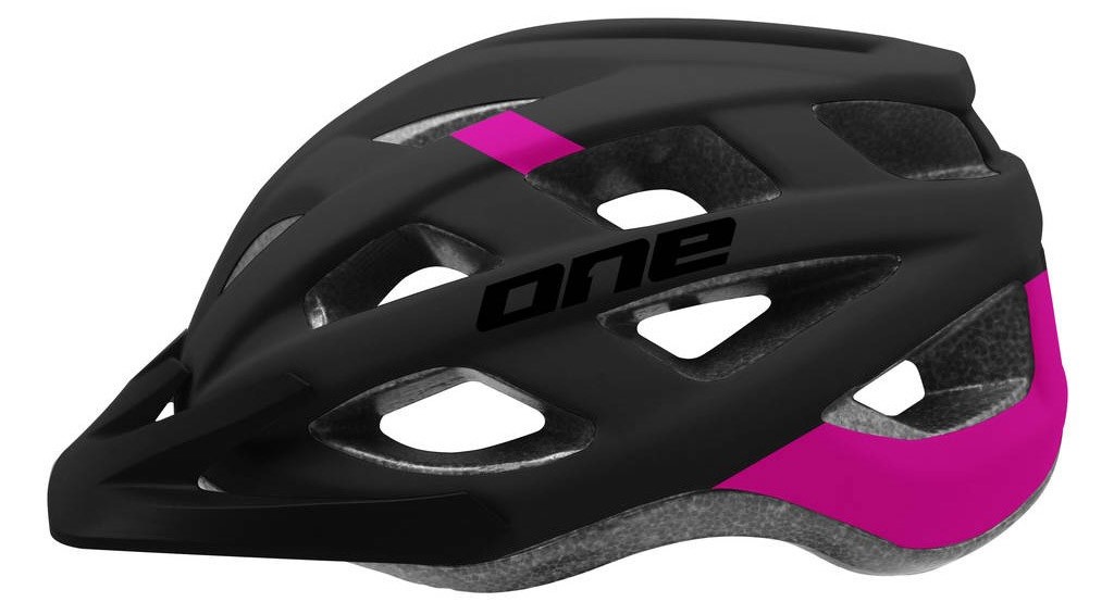 One helm mtb fun black/purple