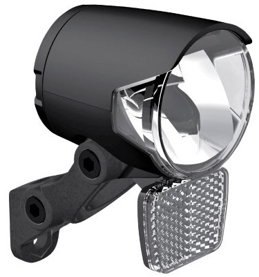 Koplamp H-Black MR4 E-bike 6-12V 120 lumen zwart (box)